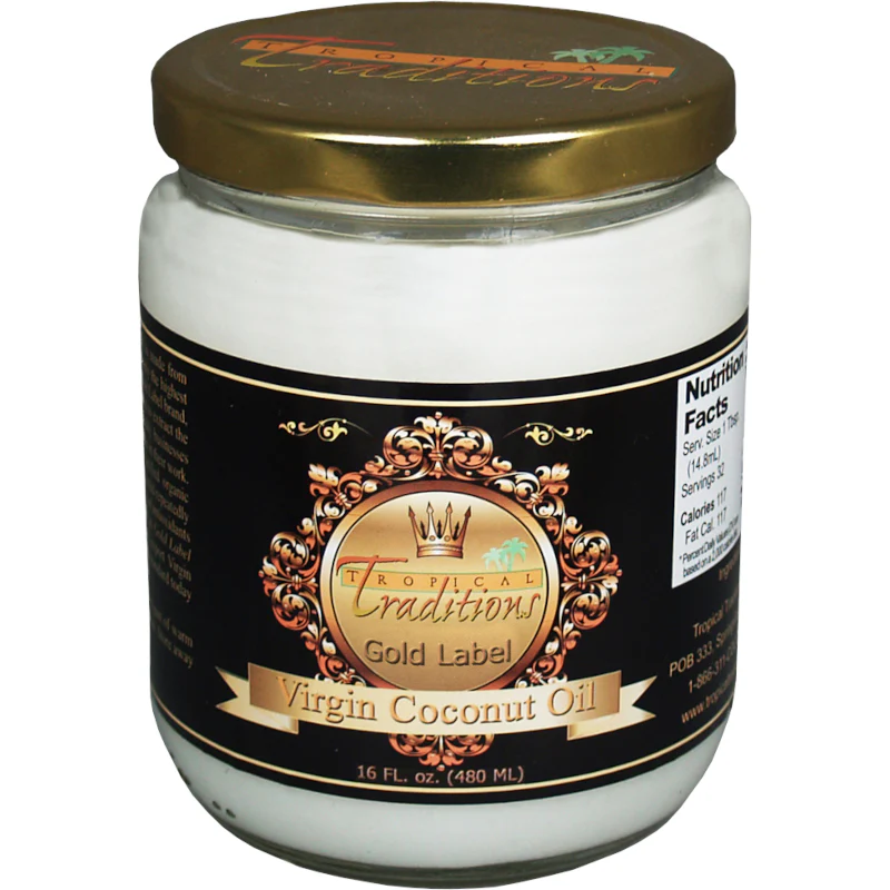Tropical Traditions Gold Label Virgin Coconut Oil