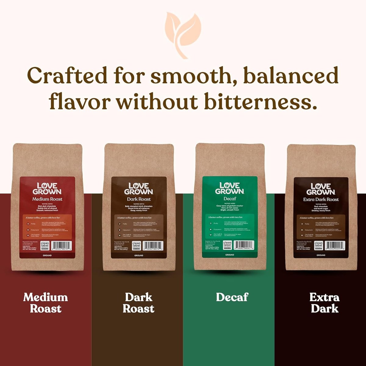 Love Grown Whole Bean Coffee