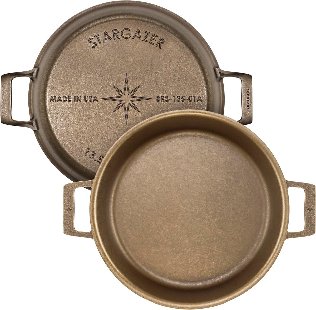 Stargazer 13.5-inch cast iron braiser