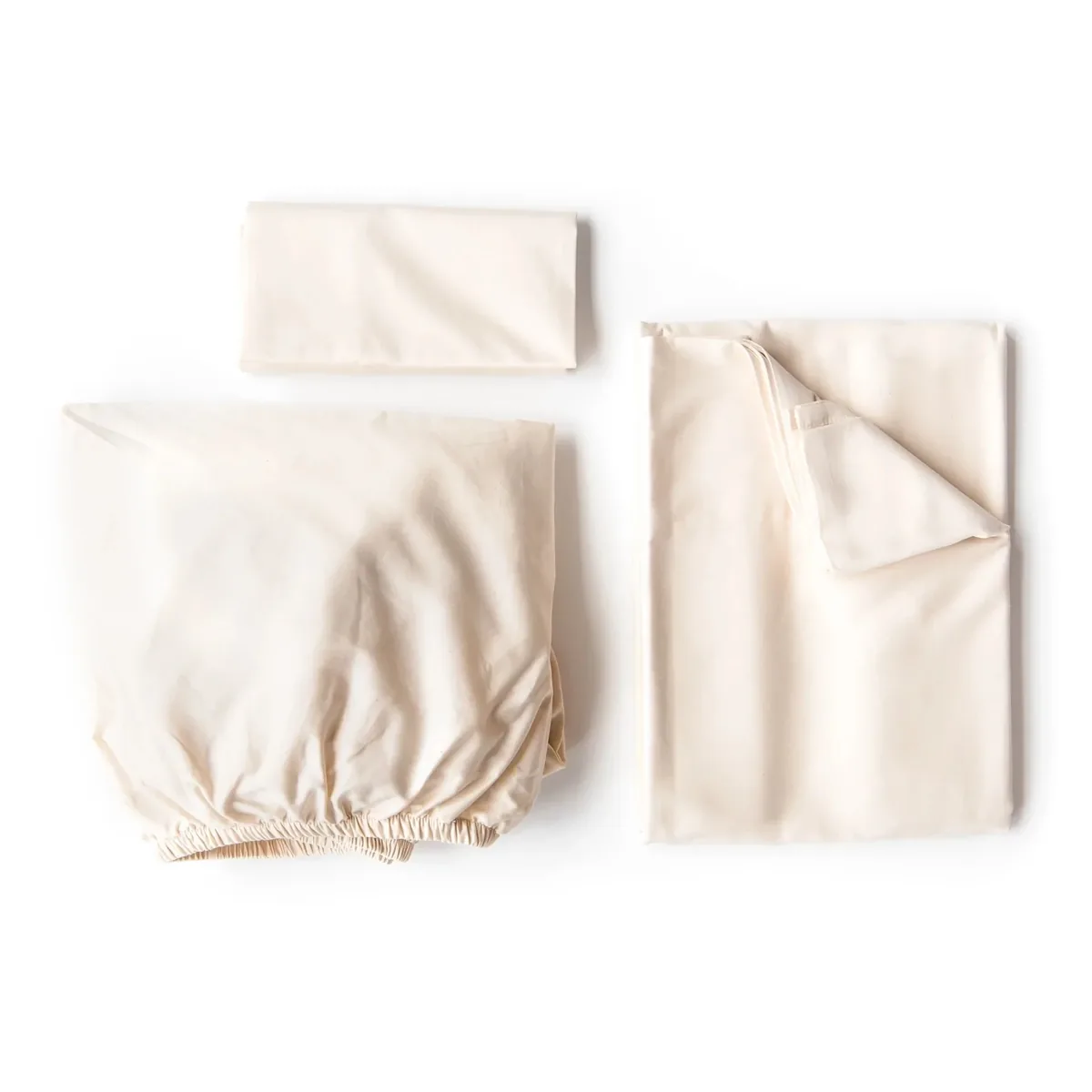 Oolie undyed organic sateen sheets